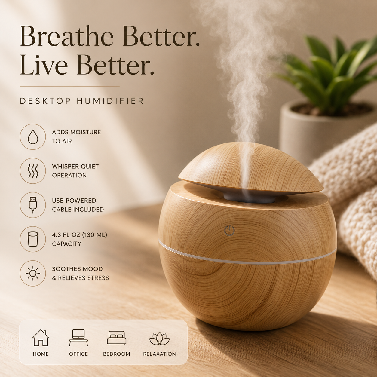 Personal Space Humidifier
